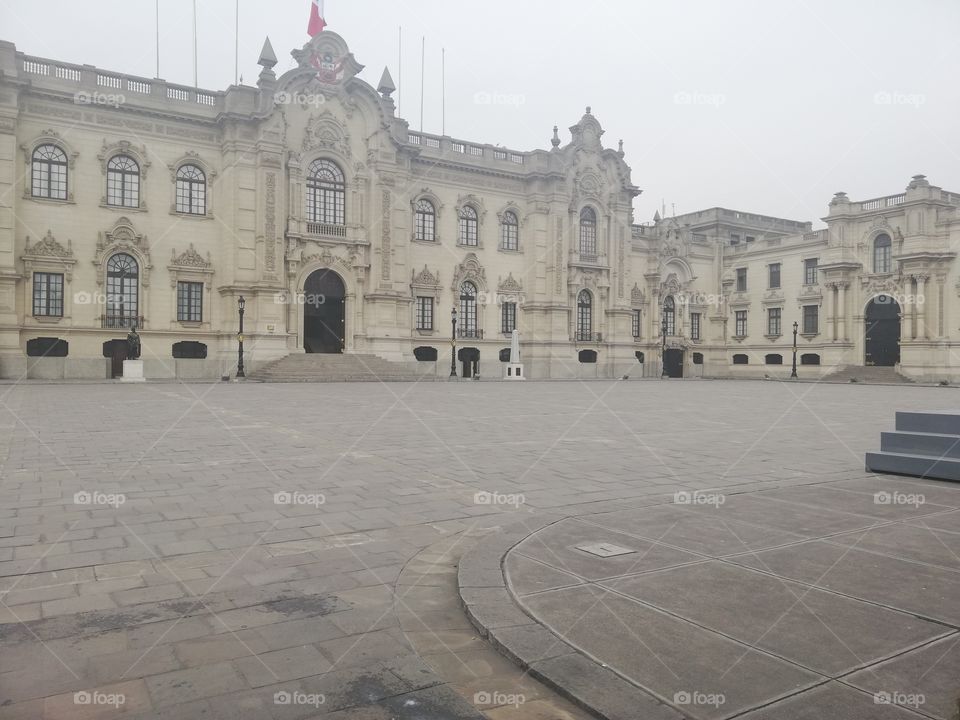 Palacio de Gobierno, Lima, Perú.