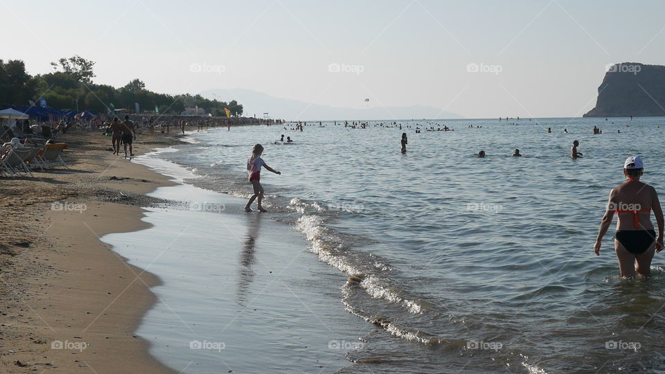 Beach in dawn