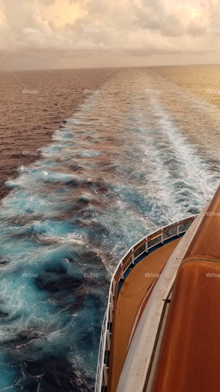 Beautiful Sunset In The Caribbean