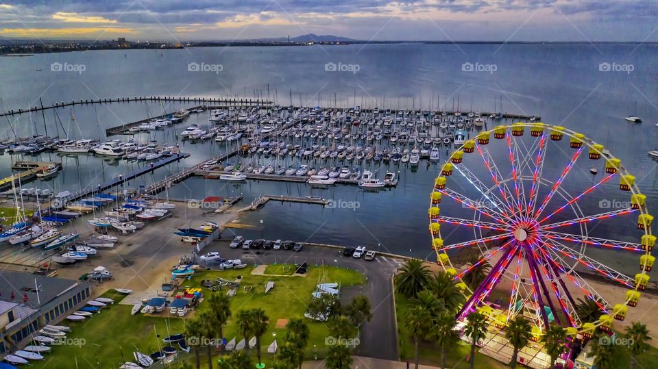 Eastern Beach Ferris Wheel.