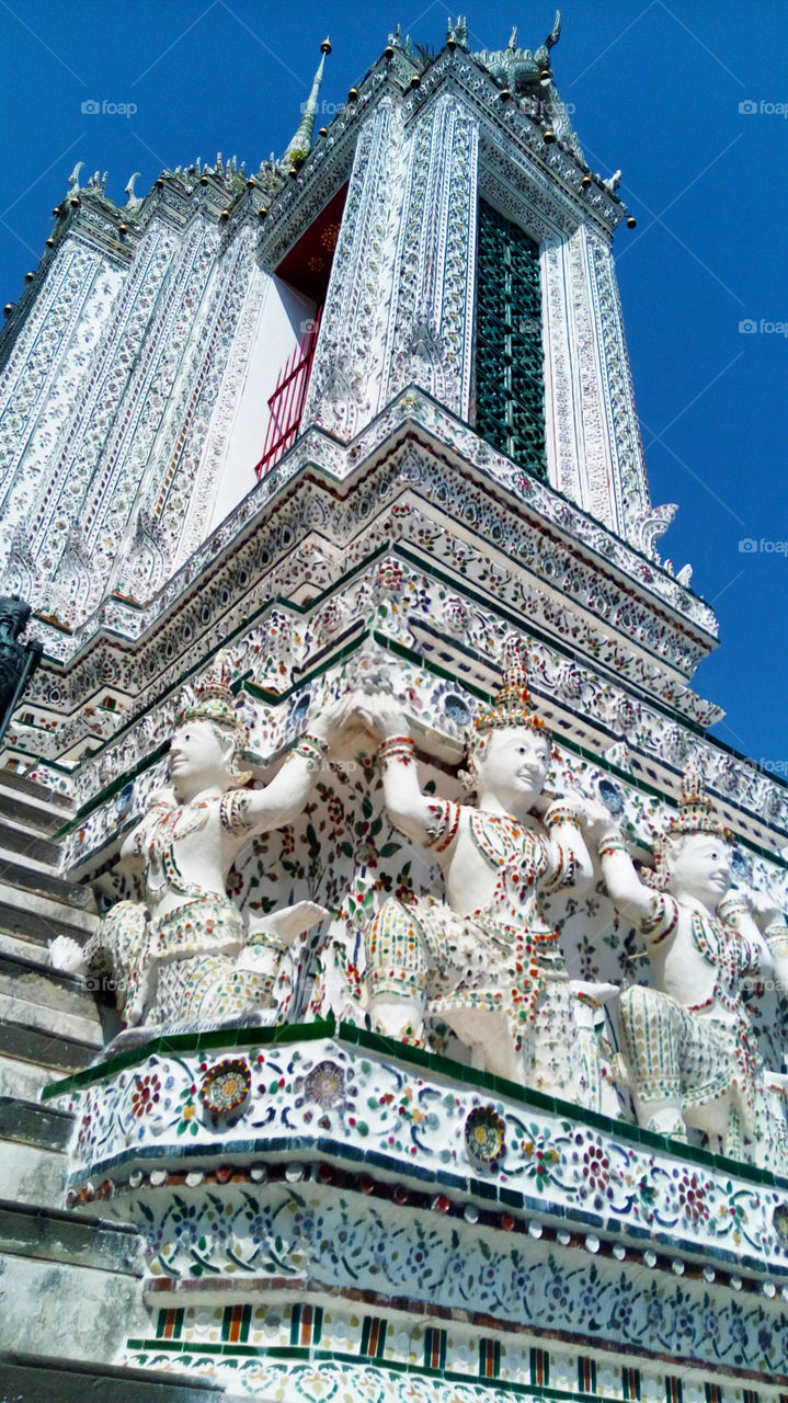 Wat Arun - a must-visit temple in Bangkok, Thailand.