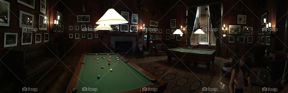 Billiards room