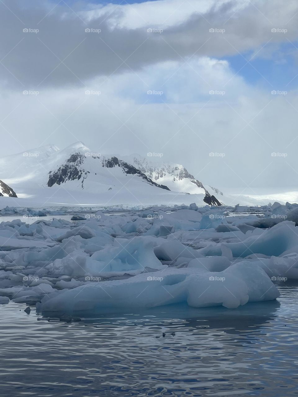 Antarctic ice flow