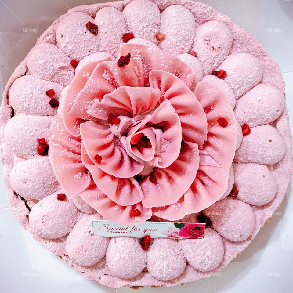 Pink cake