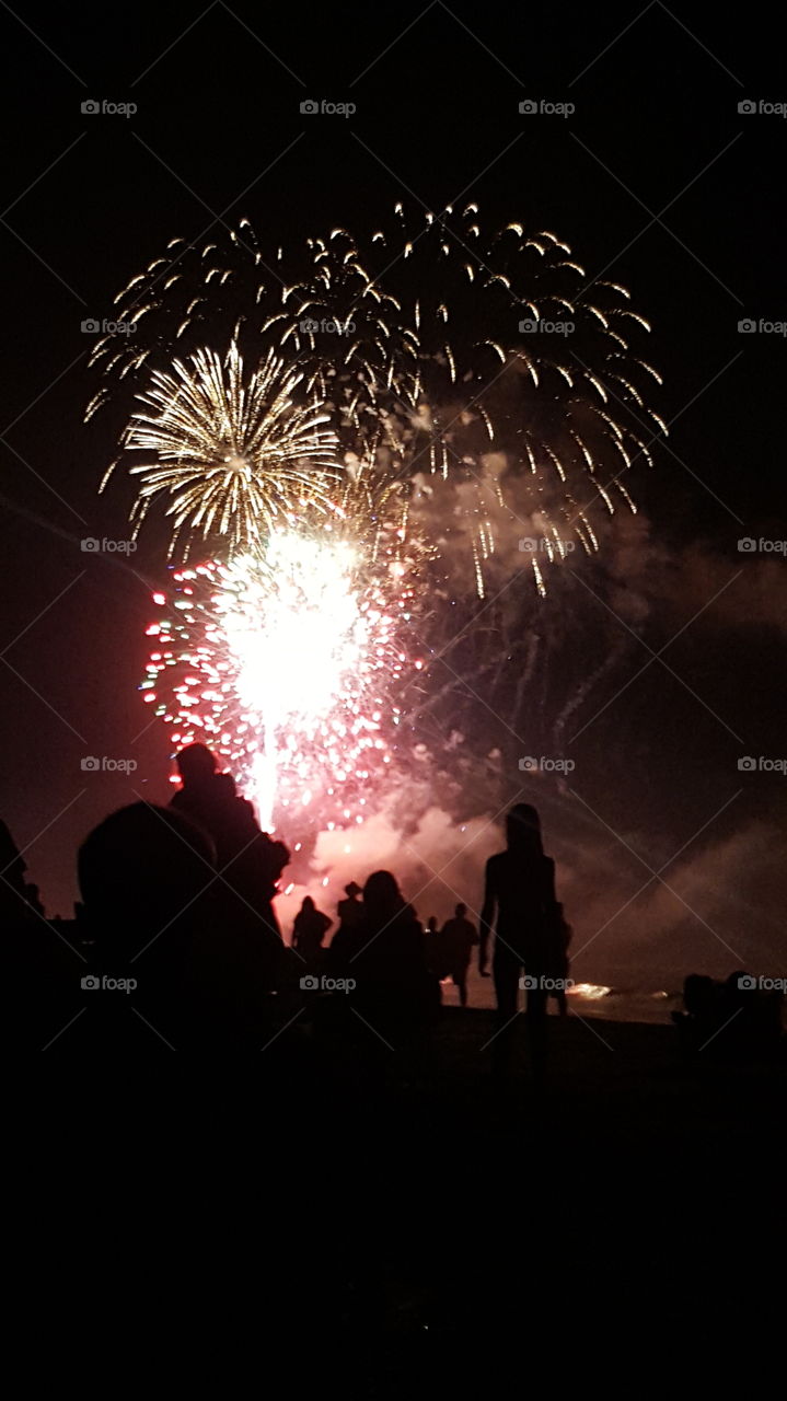 Fireworks, Festival, Flame, Music, Concert