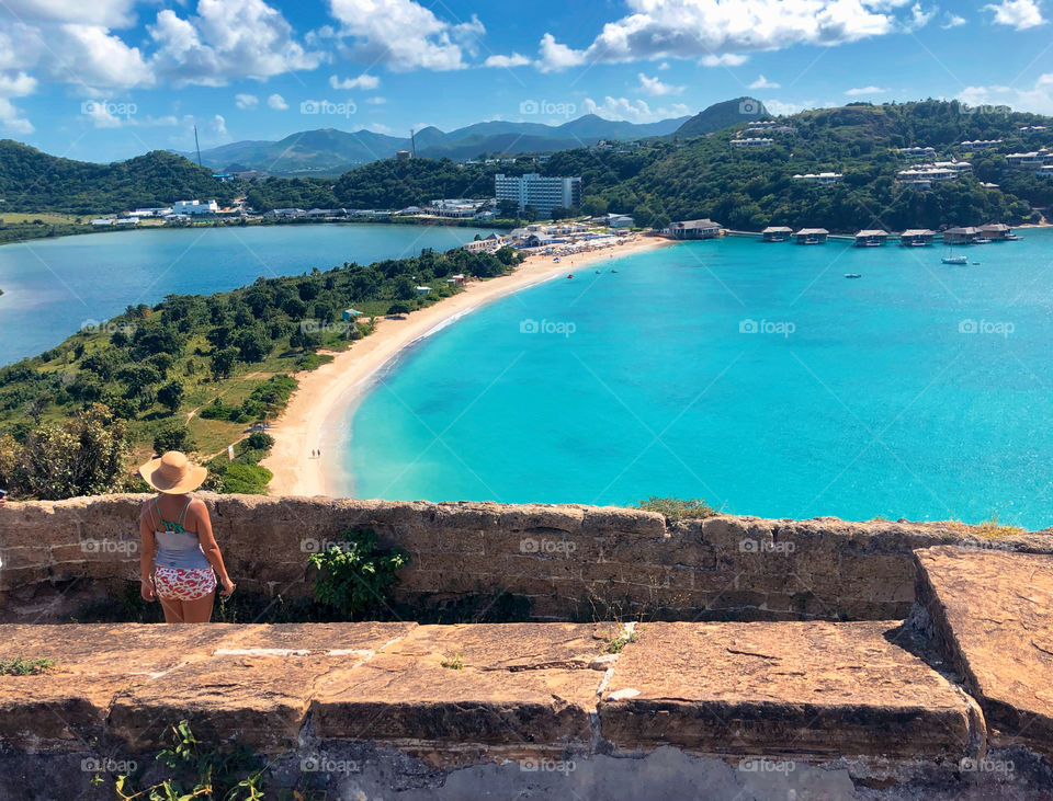 Beautiful view of Antigua 