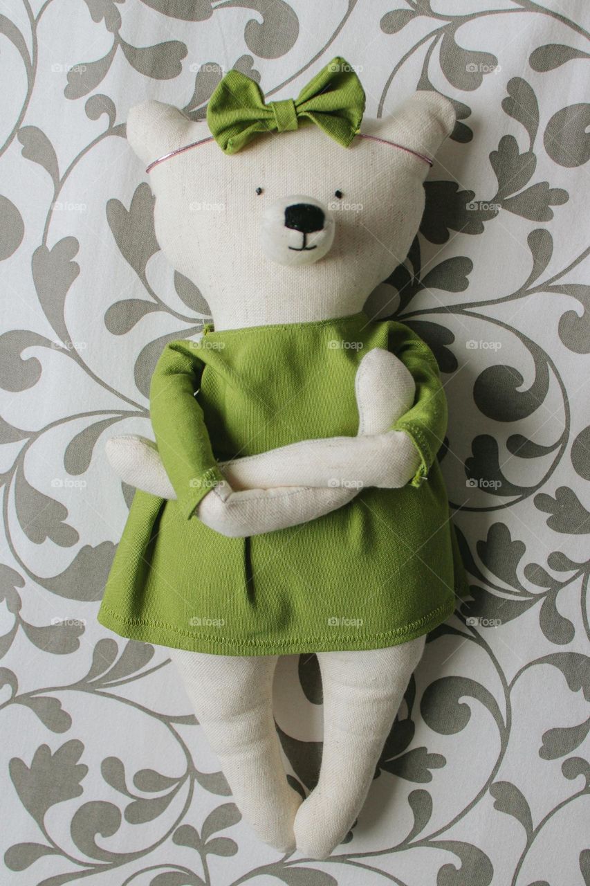 handmade teddy bear