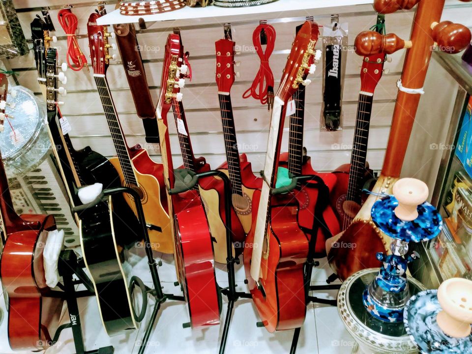 Musical instrument store