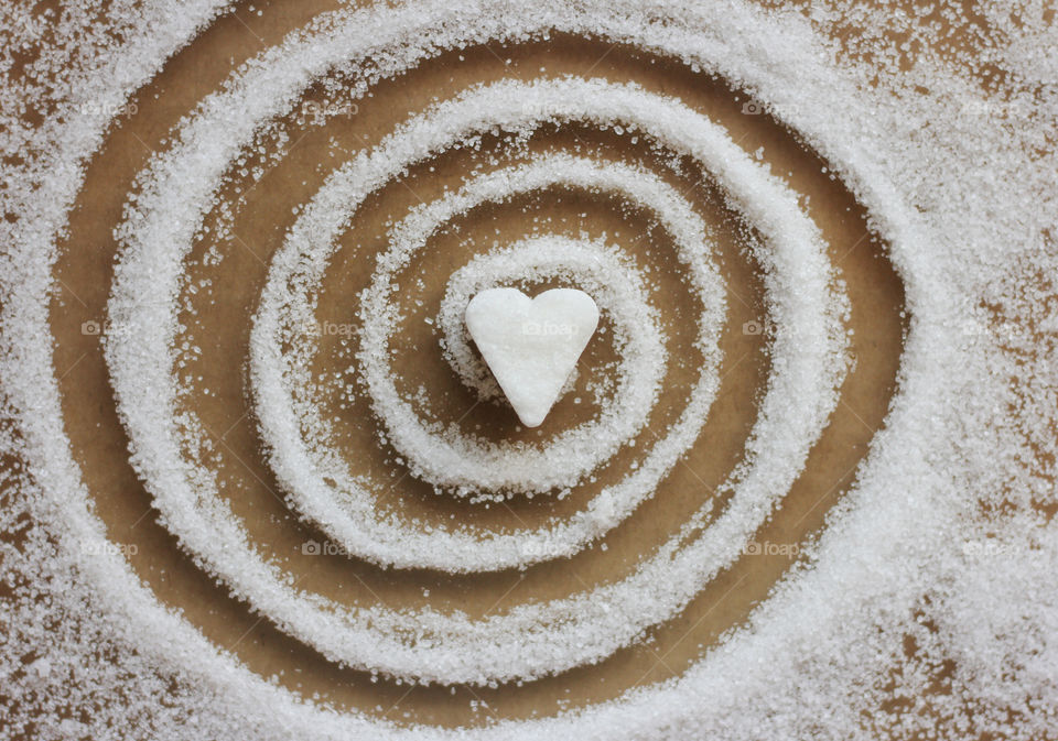 The spiral of sweet love