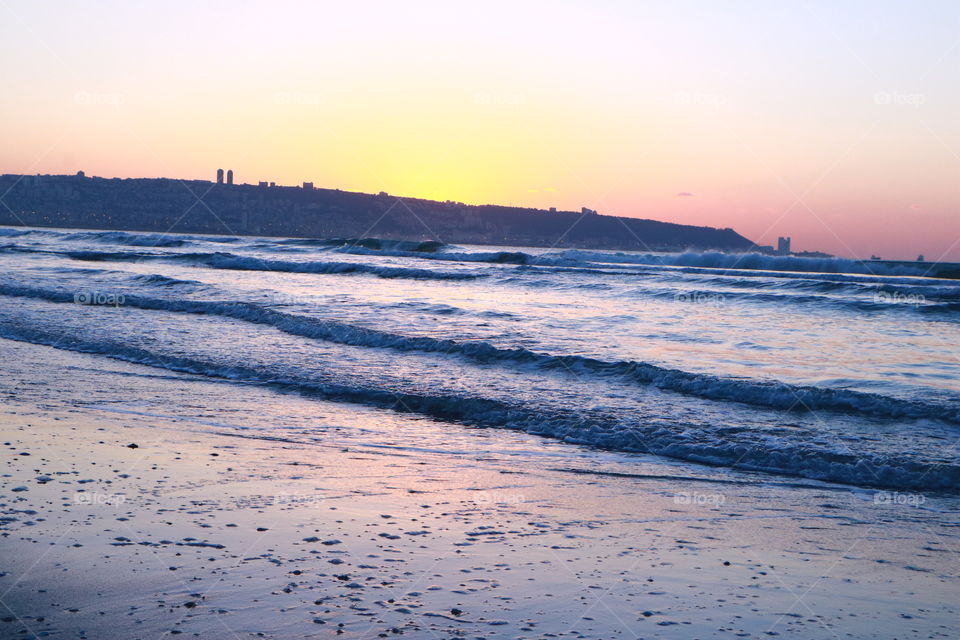 Sunset beautiful colors.