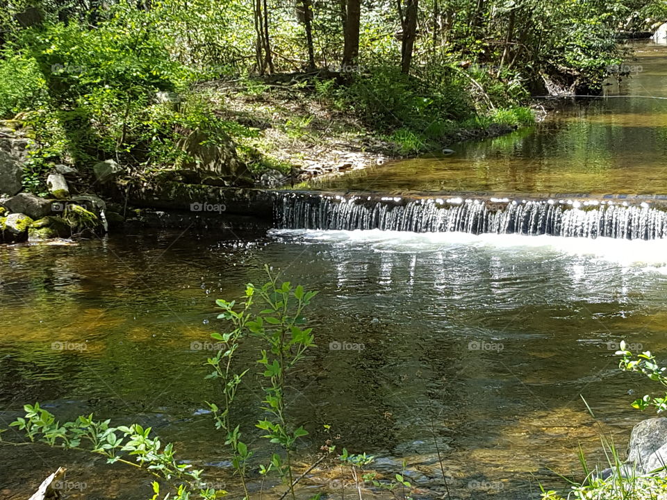 mini waterfall