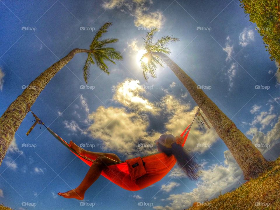 My version of lazy day! Nothing compares to the comfort of a comfy hammock and outdoor fresh air :) 