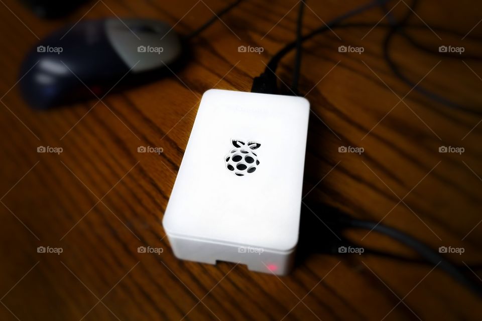 White Raspberry Pi