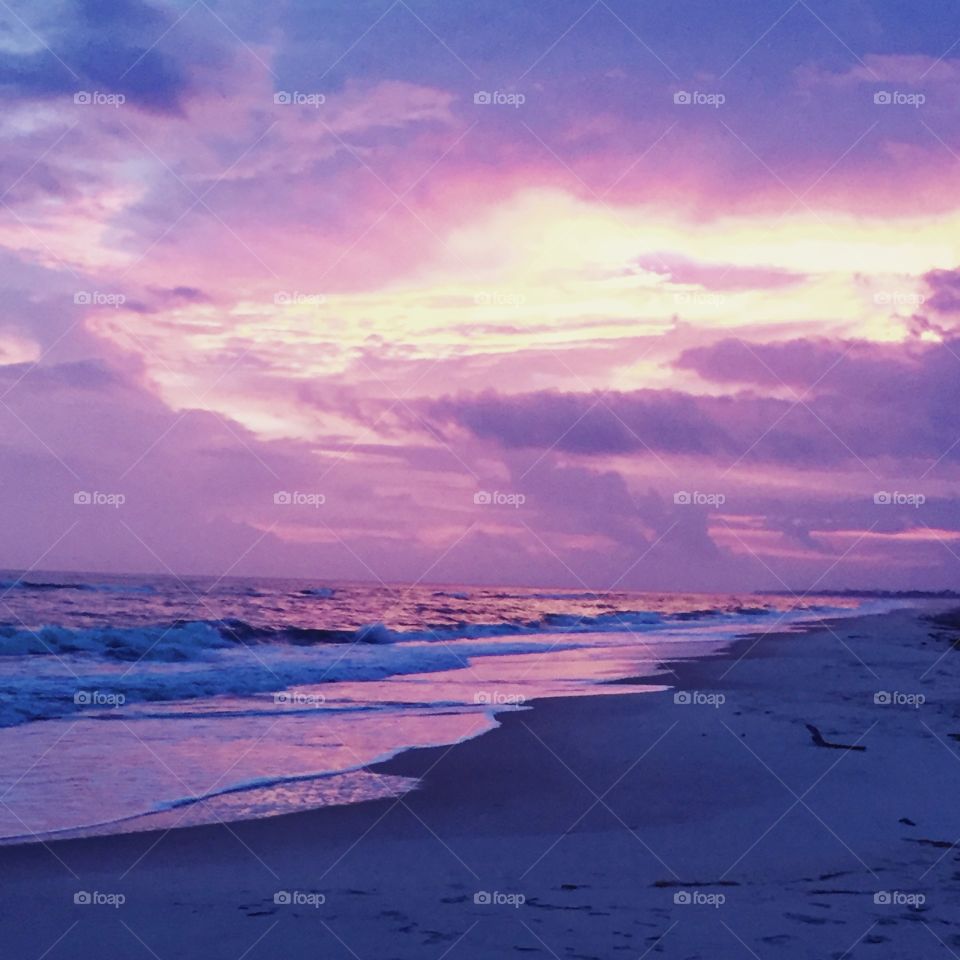 Purple sunsets 