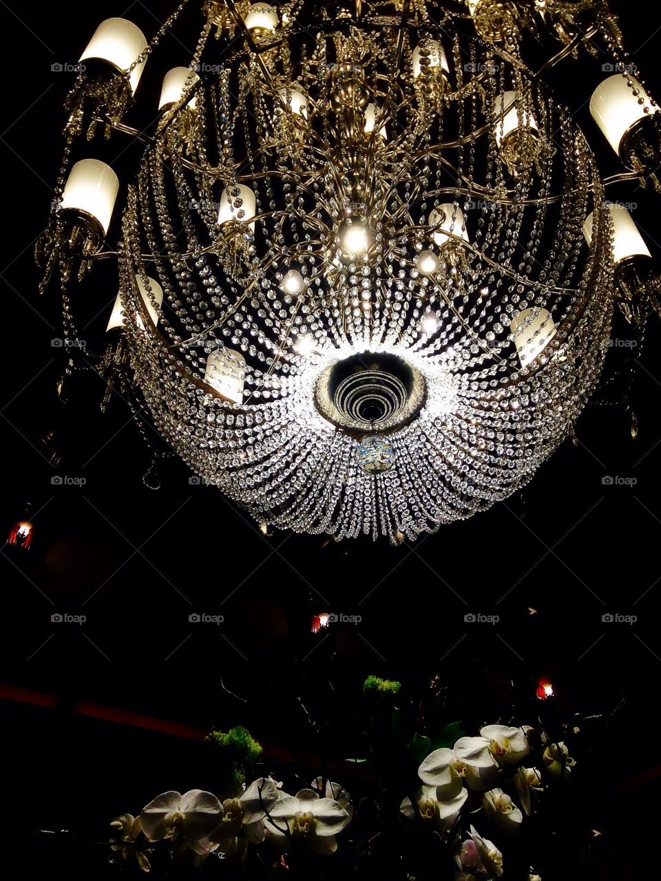 Chandelier glory!