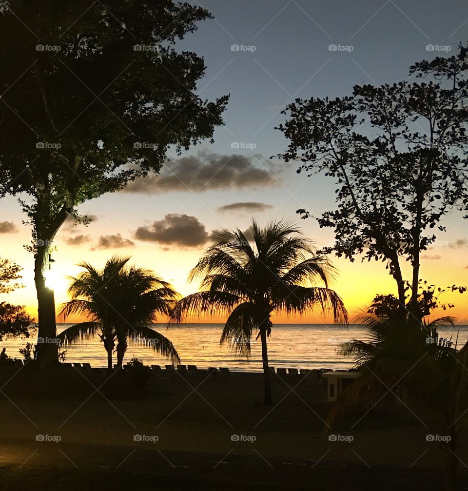 Jamaica sunset 
