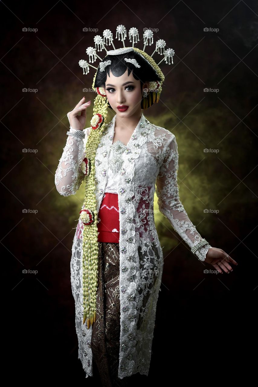 Javanese bride model