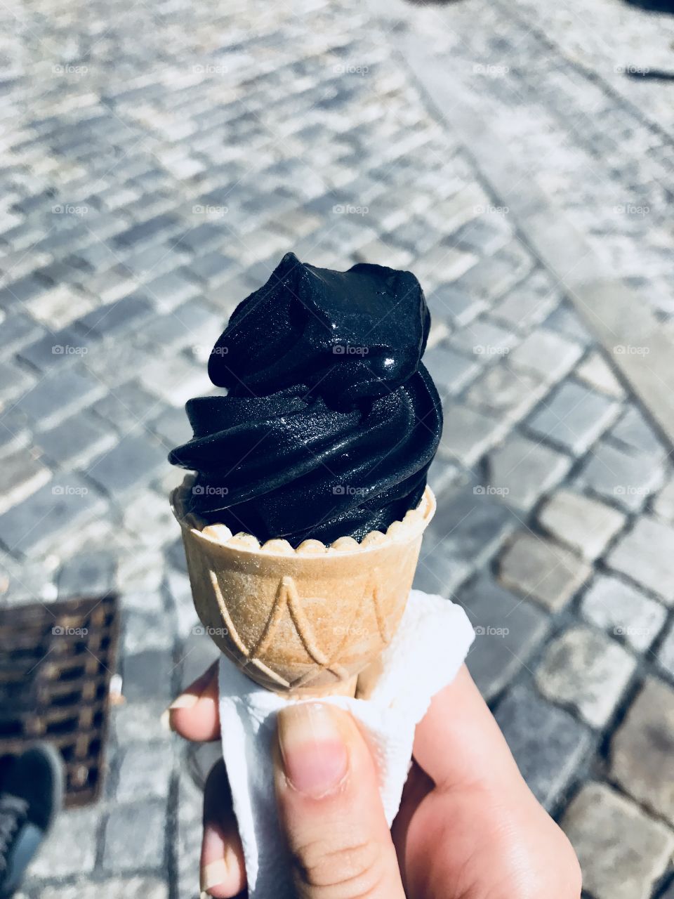 Black icecream ❤️