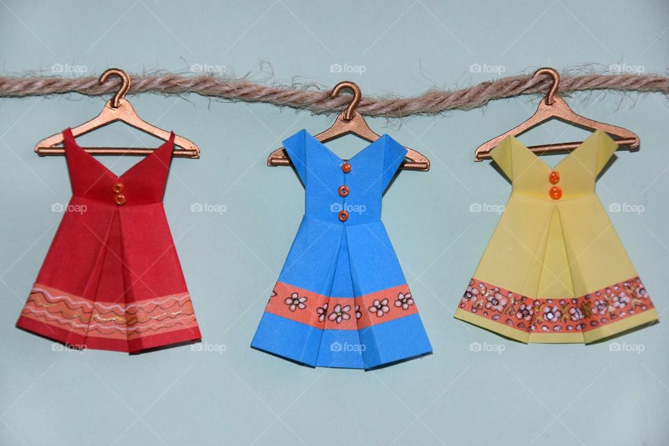 Paper dresses
