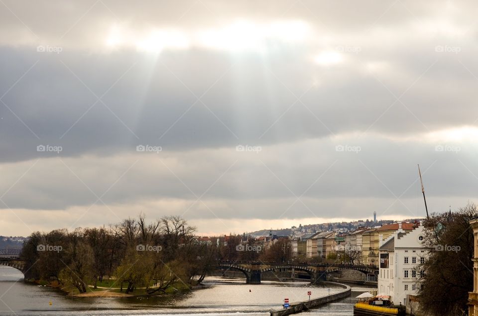 Prague sunlight 