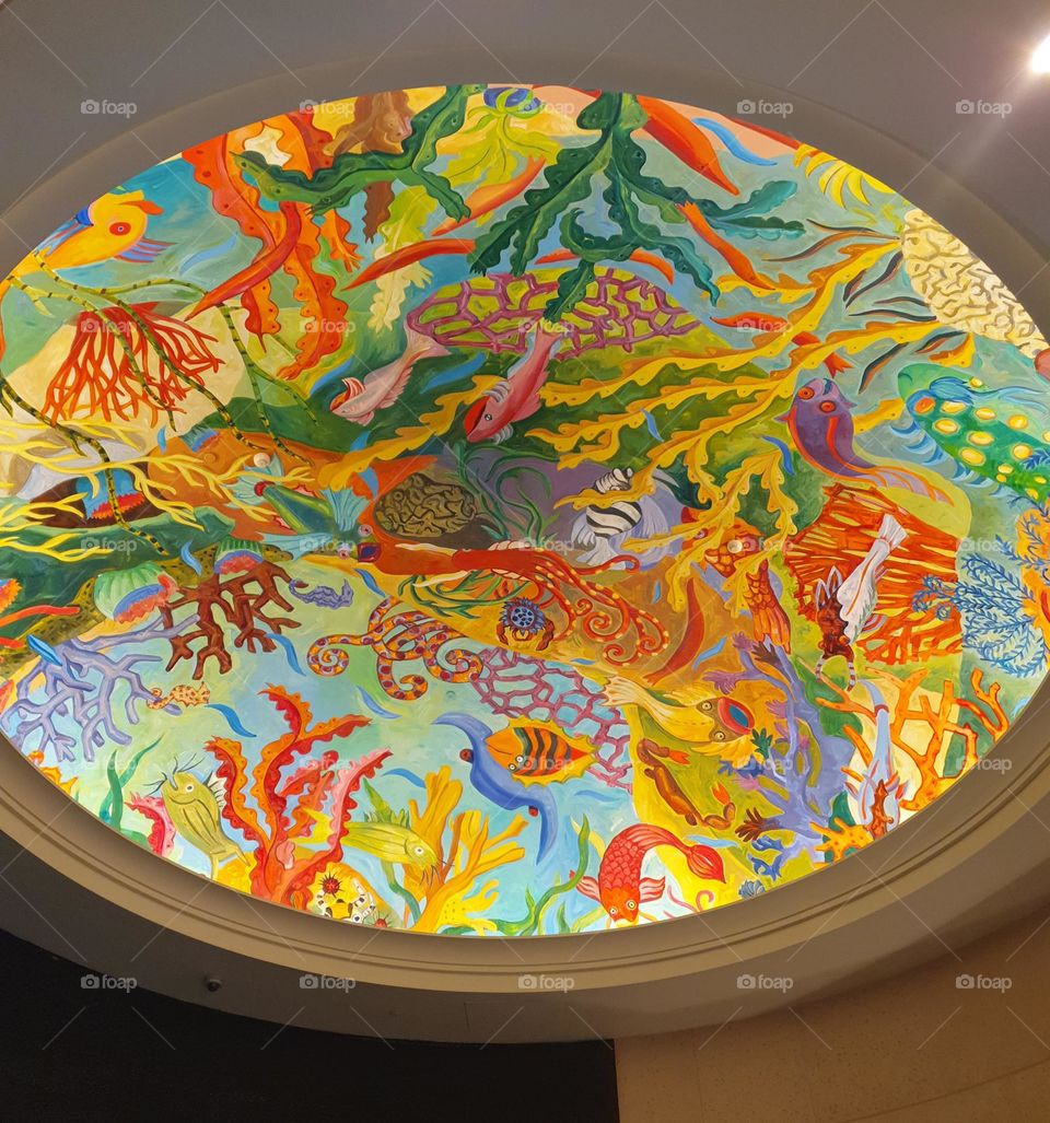 ceiling art 🎨