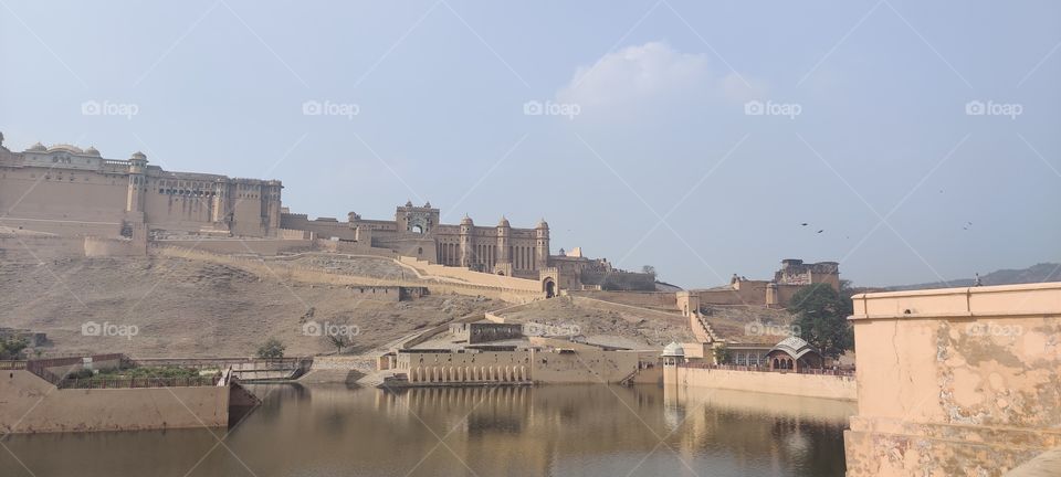 The Amer Fort, situated in Amber, 11 kilometers from Jaipur, is one of the most famous forts of Rajasthan. Amer, originally, was the capital of the state before Jaipur. It is an old fort, built in 1592 by Raja Man Singh.