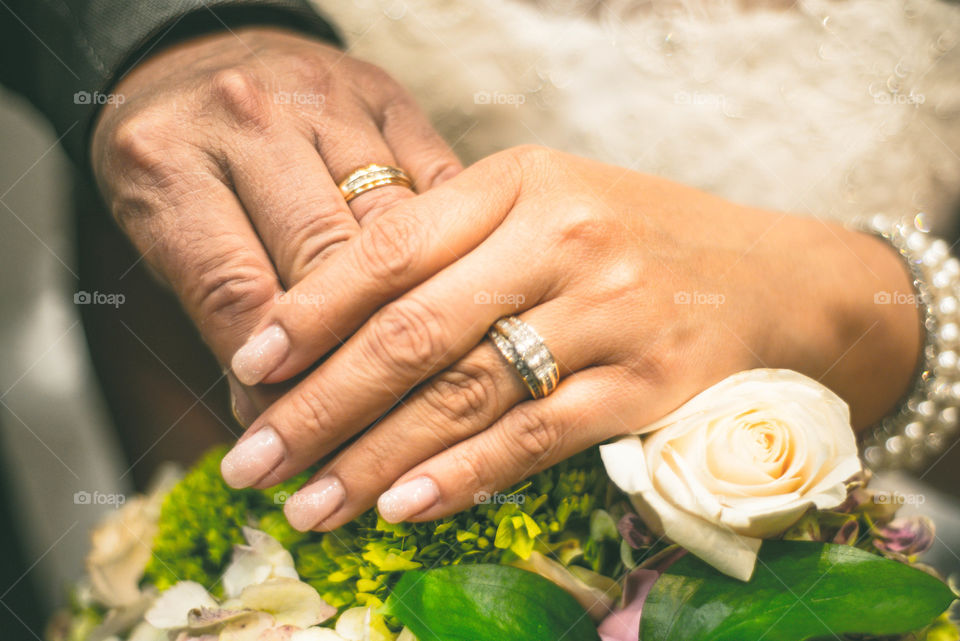 Hand, Bride, Wedding, Woman, Flower