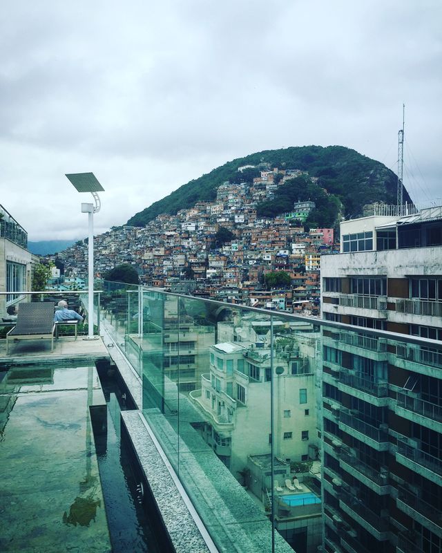 Favelas in Rio de Janiero Brazil. 