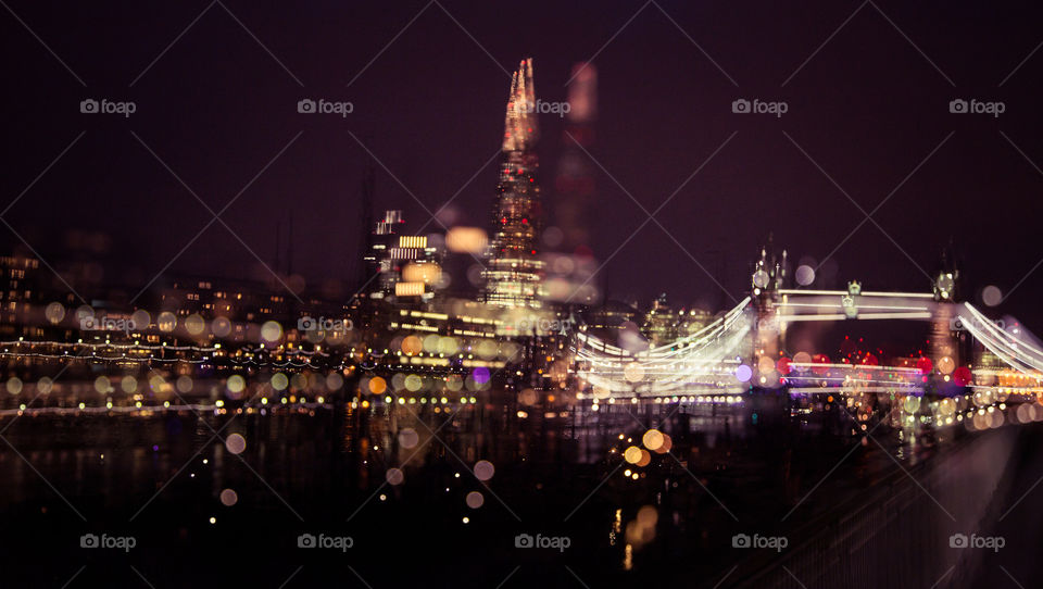 City, Light, Bridge, Evening, Urban