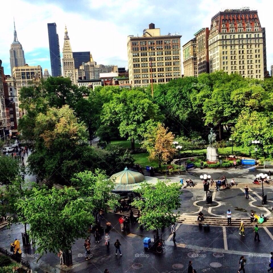 Summer in Union Square