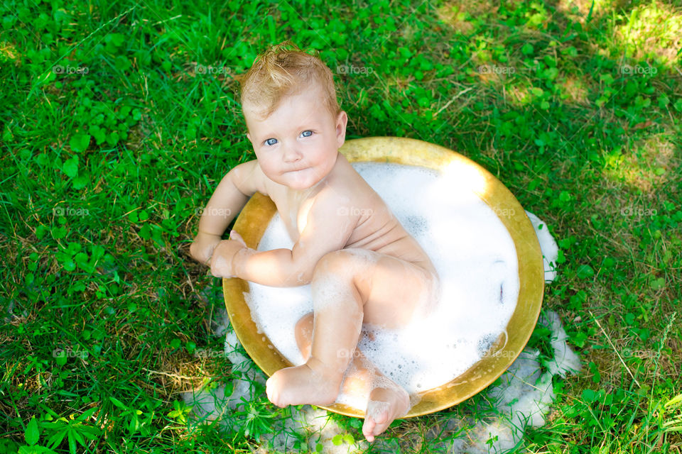 Grass, Child, Nature, Summer, Fun