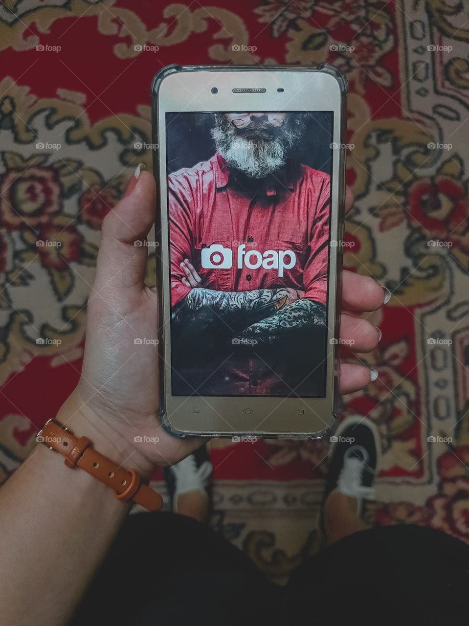 foap app entry(carpet)