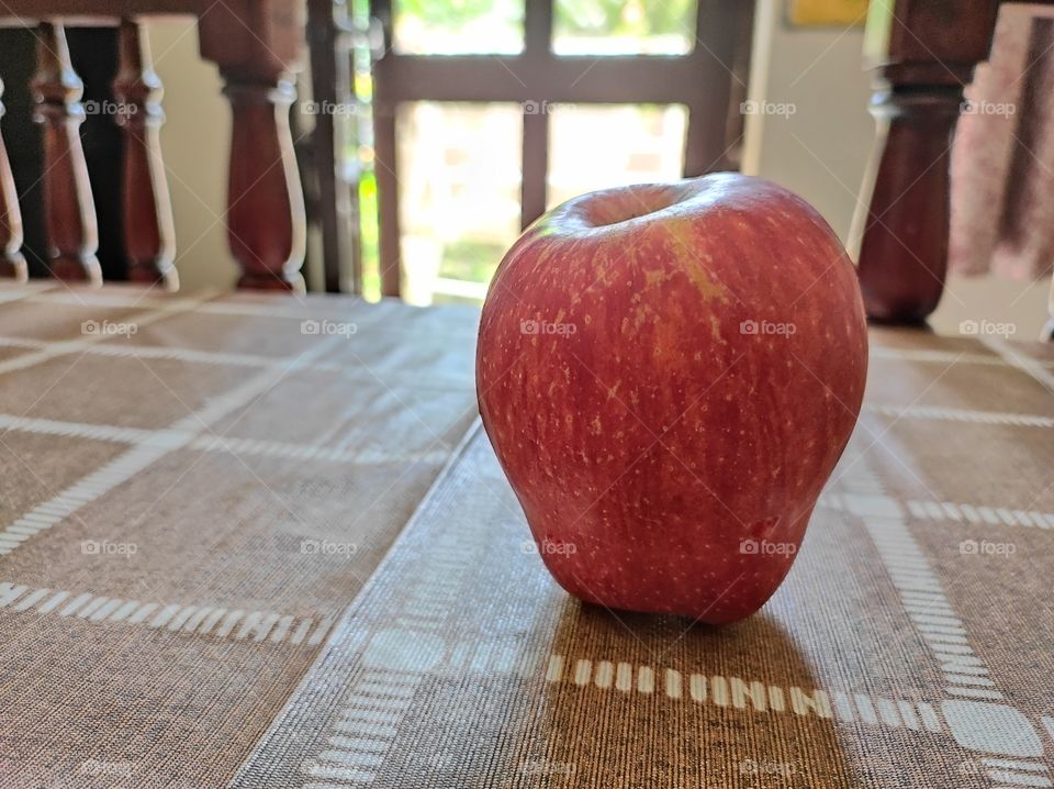 Apple on the table