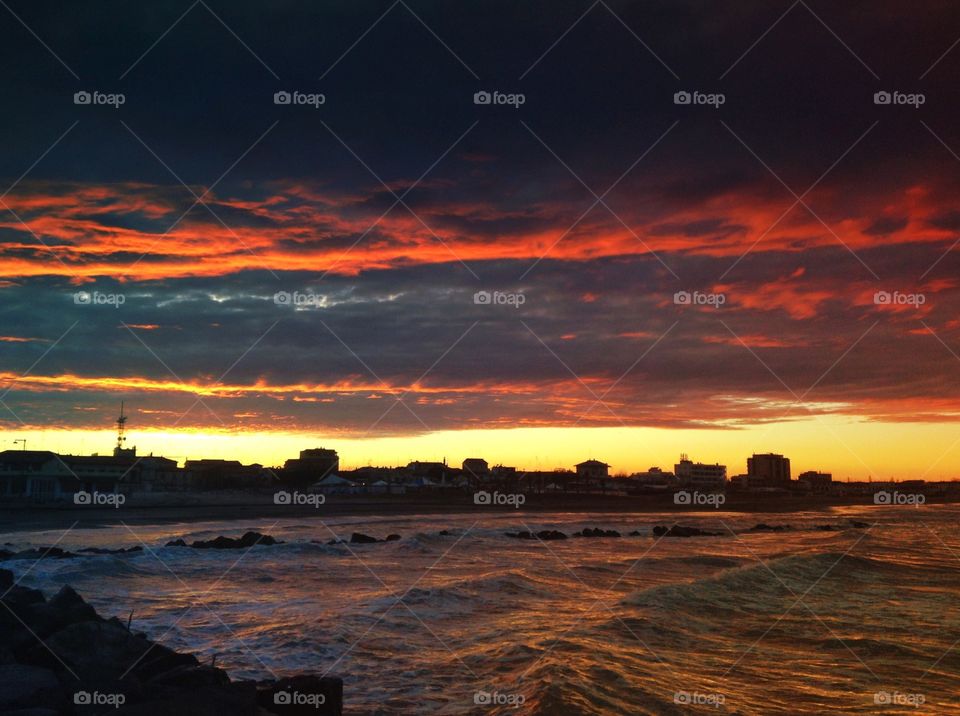 Sunset at the Beach