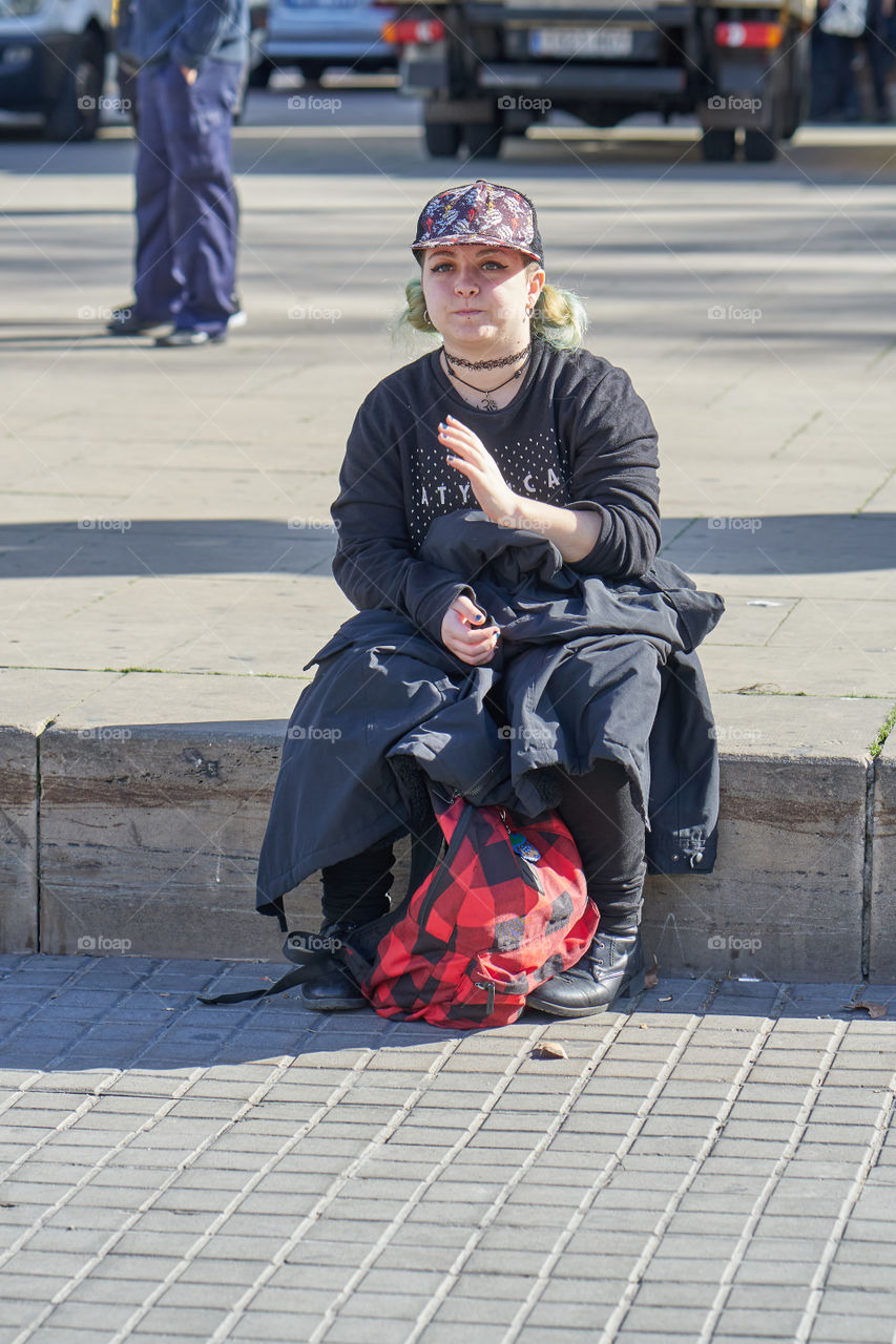 People, Street, Child, Man, Portrait