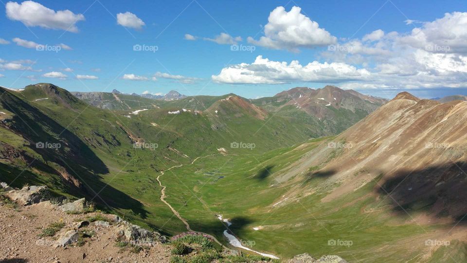 Valley in Colorado