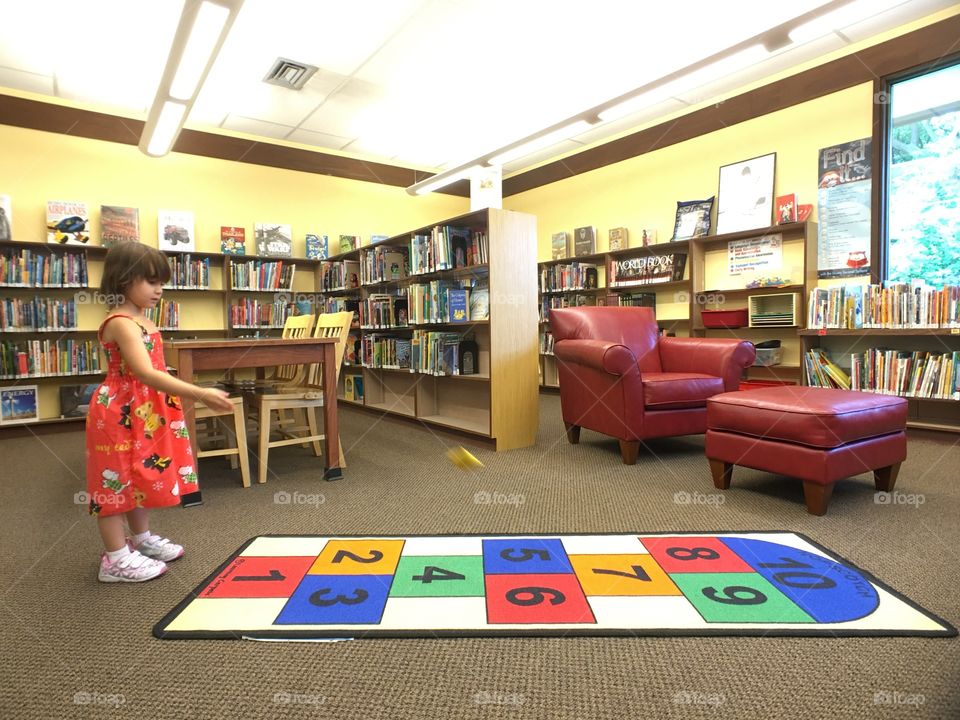 Playing Hopscotch