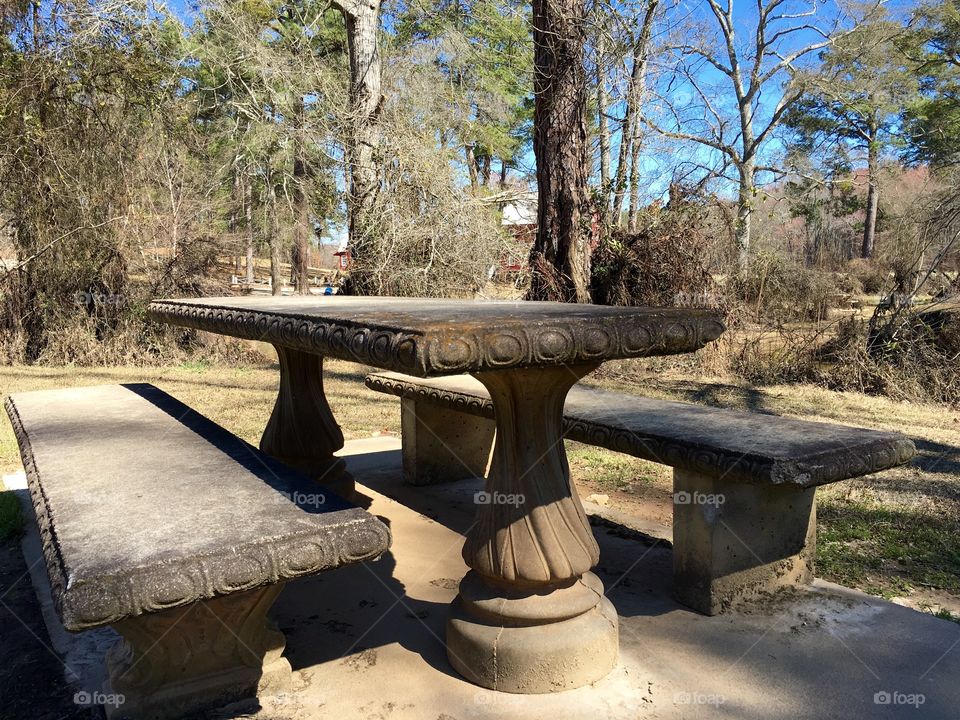 Stone table