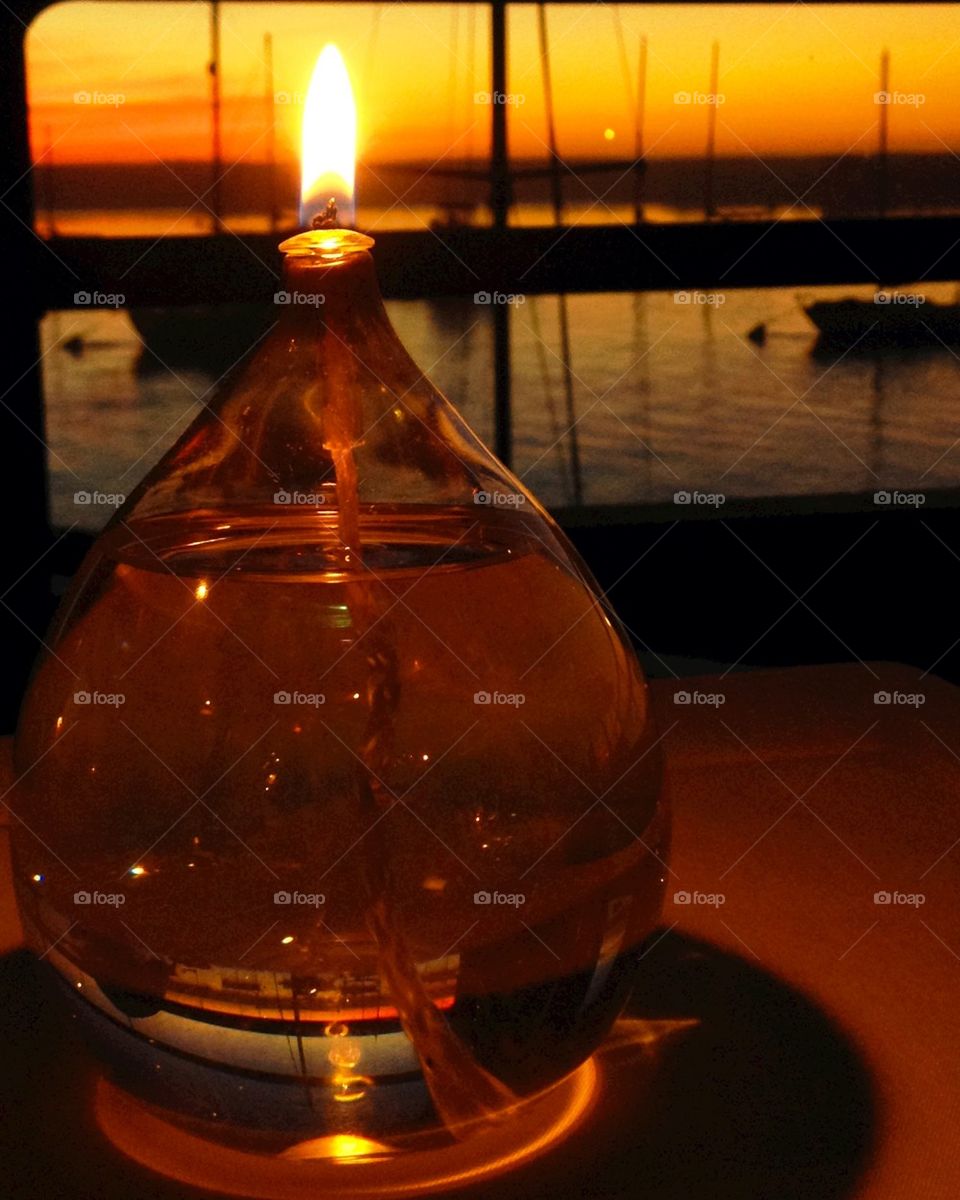 Candle on the Bay