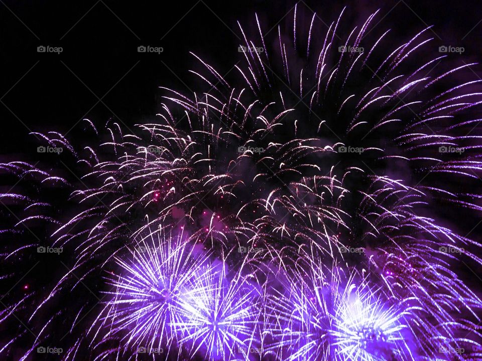 Fireworks display. Fireworks display