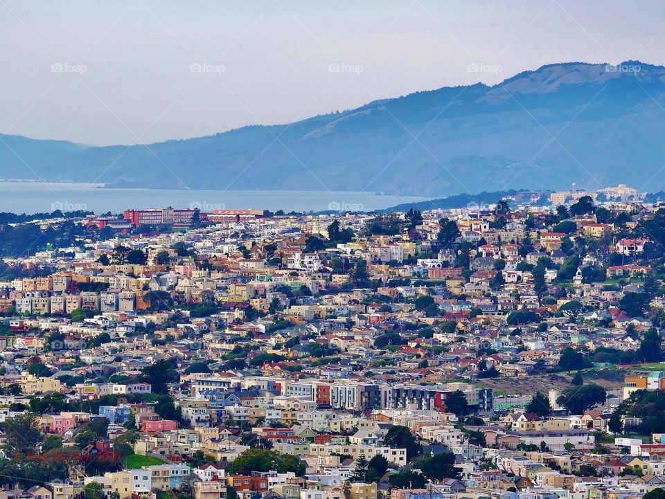westside of San Francisco and Marin Headlands