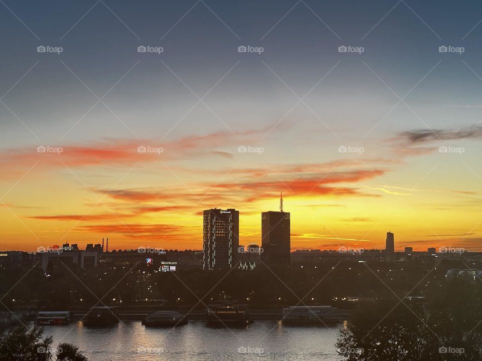 De esos atardeceres que te dejan sin palabras.