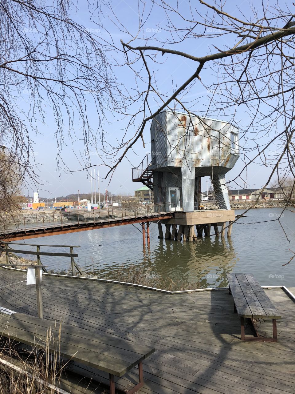 Harbour in gothenburg 