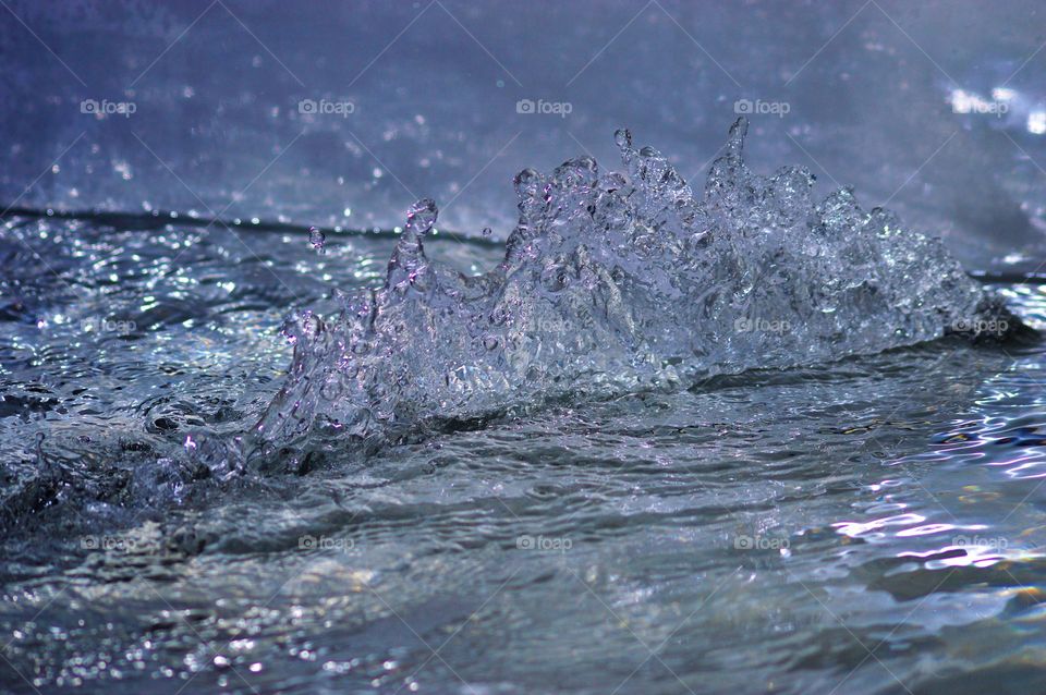 Close-up of splashing water