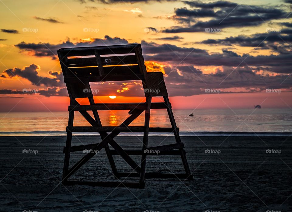 Beach, Sea, Ocean, Sunset, Water