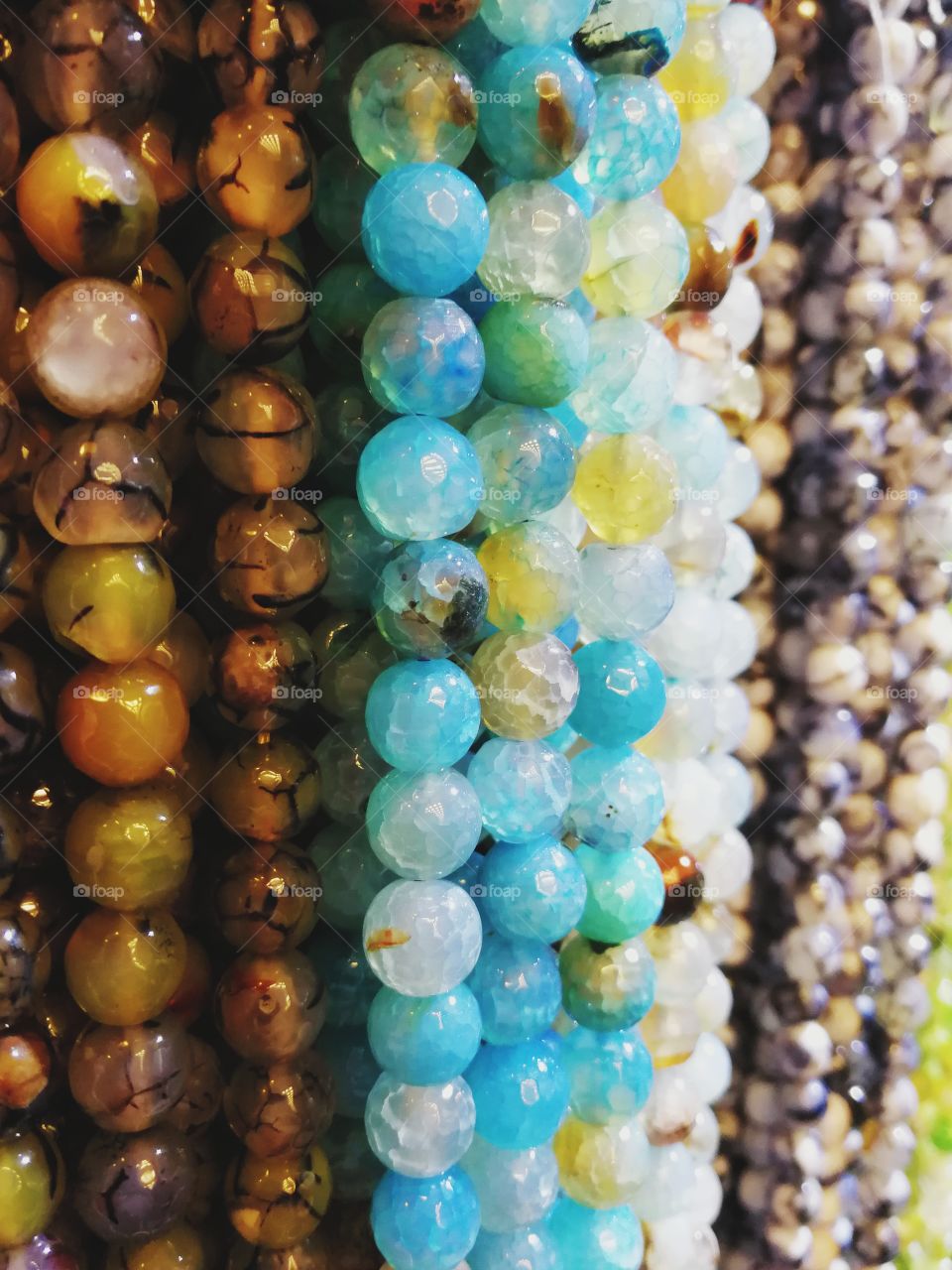 Colorful beadings