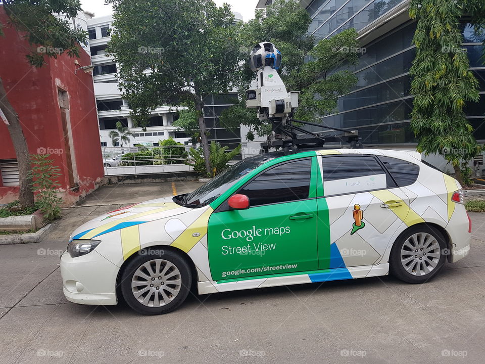 car recording foe Google maps street view