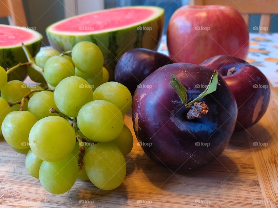 Fruit ready for eating