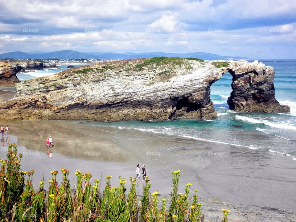 As Catedrais beach, Galicia, Spain.