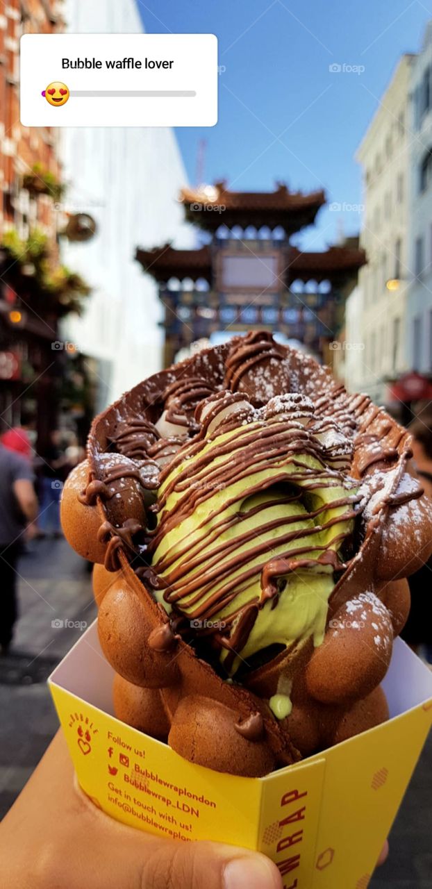 The most wafflebubble in Chinatown